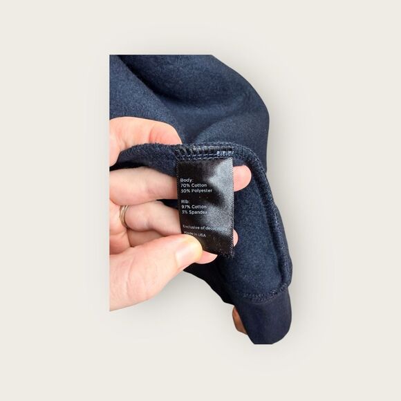 Flint & Tinder 10-Year Full Zip Hoodie Navy Size 3XL - Picture 7 of 7